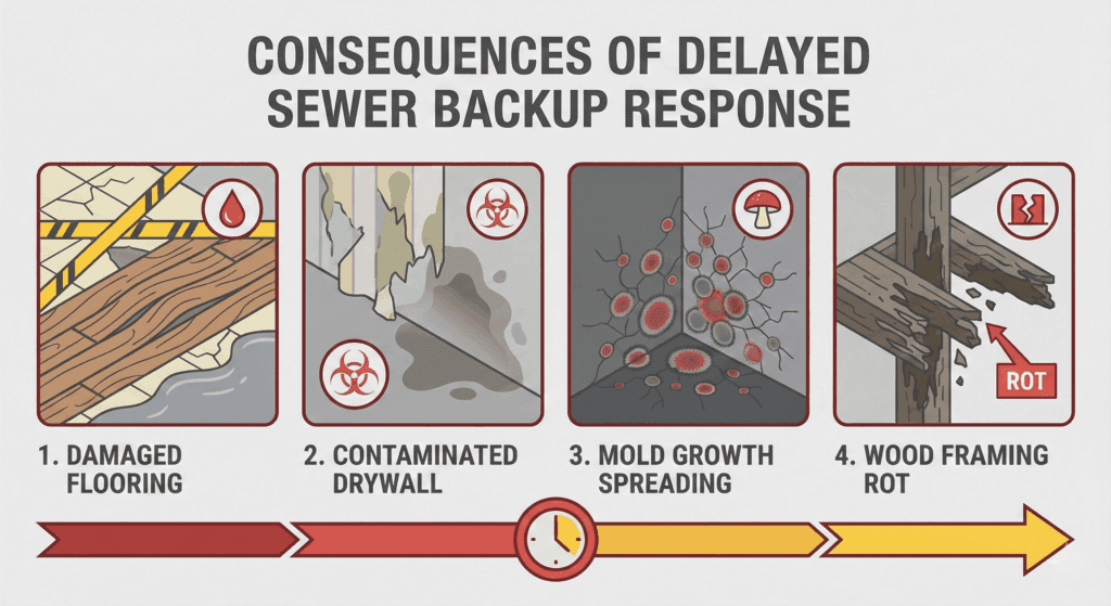 Sewer Backup Emergency: Why Quick Action Matters and How Captain Plumber Can Help 4