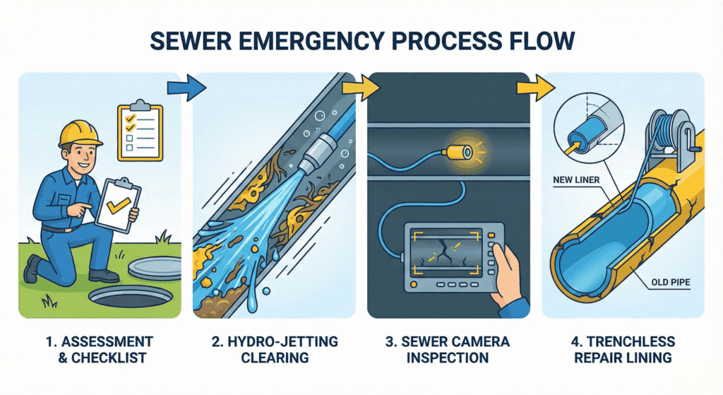 Sewer Backup Emergency: Why Quick Action Matters and How Captain Plumber Can Help 5