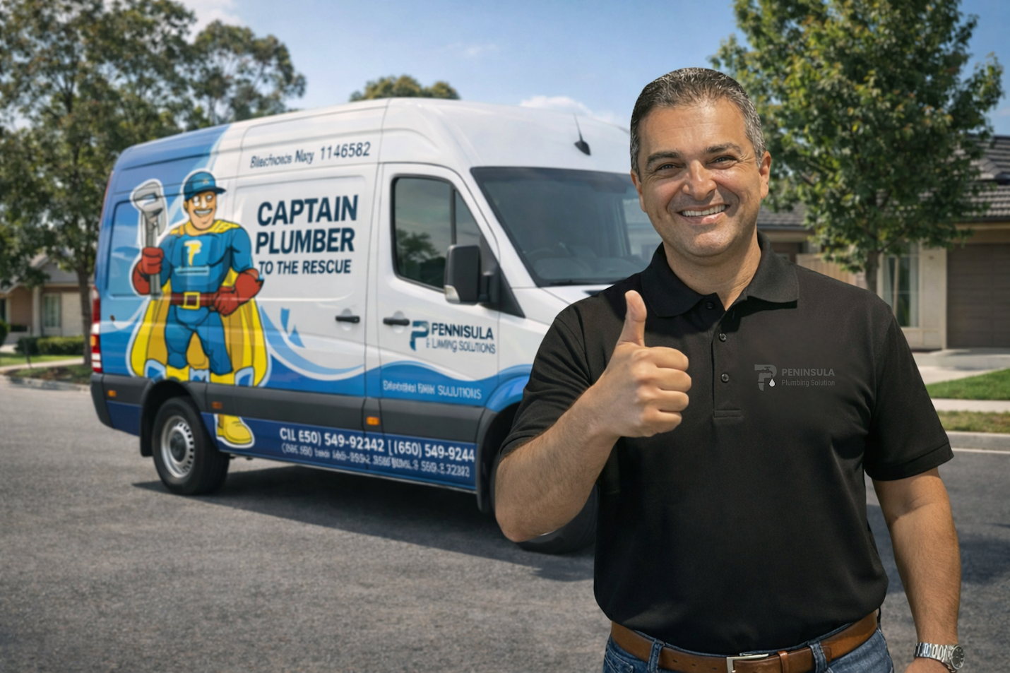 Peninsula Plumbing Solutions Team Member Working