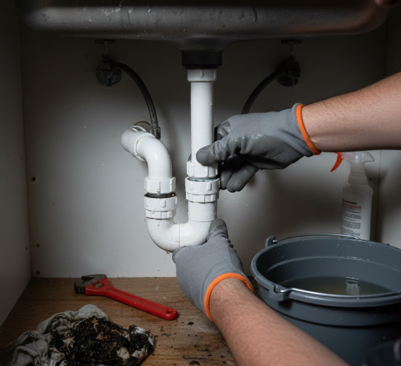 Schedule drain repair online