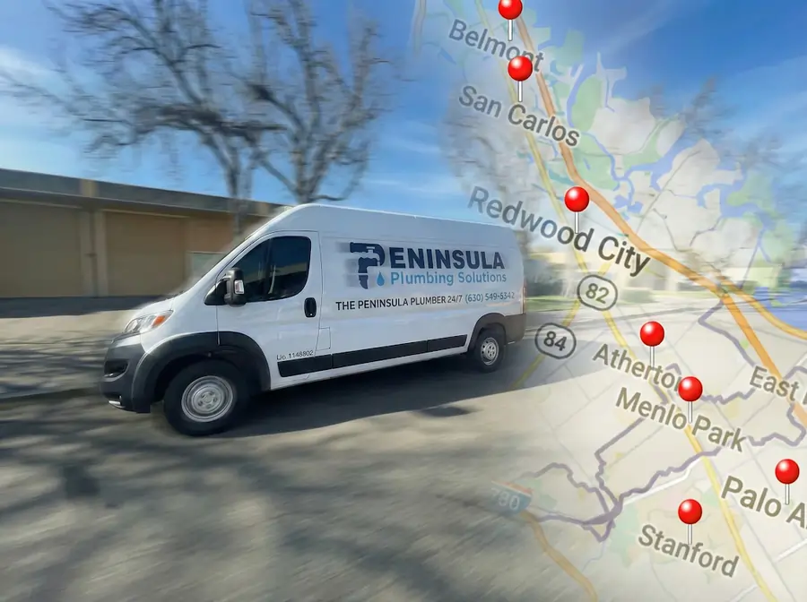 Peninsula Plumbing Solutions technician on the job